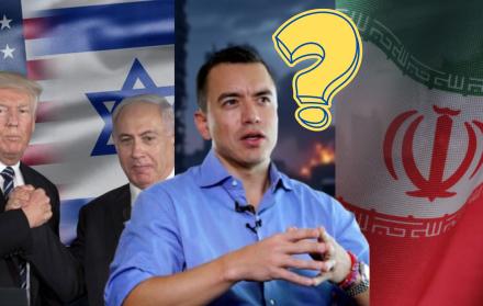 Daniel Noboa Irán Israel