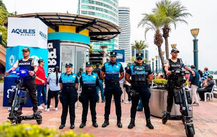 EAS Puerto Santa Ana agentes metropolitanos Policías turismo seguridad junio 2025 ALCALDÍA