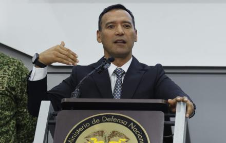 El ministro de Defensa de Colombia, Pedro Sánchez