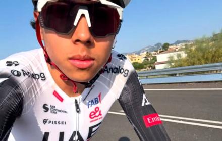 Mateo Ramírez, ciclista, UAE Team Emirates, Giro dell'Appennino 2025, Giro de los Apeninos