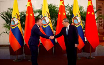 Daniel Noboa y Li Qiang