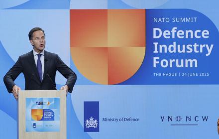 El secretario general de la OTAN, Mark Rutte