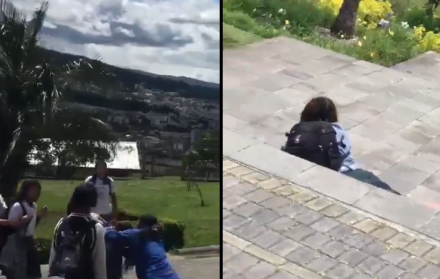 La agresión brutal a una estudiante de colegio en el Itchimbía, en Quito, provocó que un asambleísta pida que se convoque a la Ministra de Educación.
