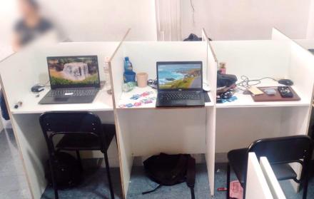 red de extorsión en Quito
