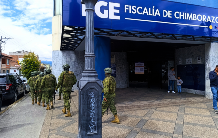 La Fiscalía recibió a cuatro implicados en el atentado.