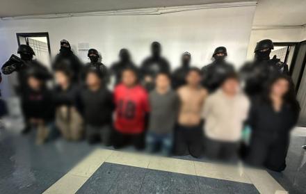 red de extorsión en Quito fue desmantelada