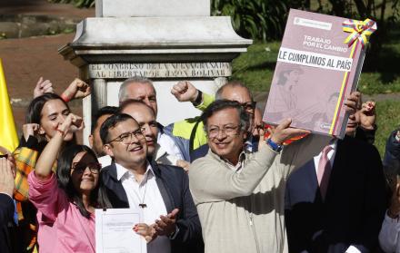 El presidente de Colombia, Gustavo Petro