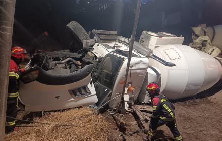 accidente de tránsito en Quito