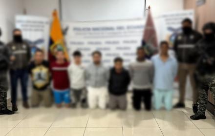 La organización delictiva estaba conformada por 8 personas, pero uno fue abatido. Los sospechosos perseguían antes de asaltar a las víctimas en Quito.