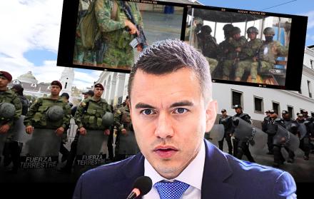 Daniel Noboa y bases militares extranjeras