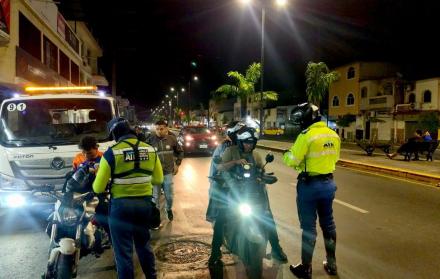 Operativos de tránsito Guayaquil