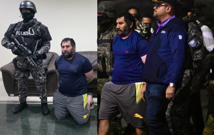 El ministro del Interior, John Reimberg, ha dado diferentes versiones sobre cómo se logró la captura de alias Fito.