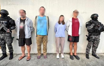 Rusos y ucraniano detenidos en Daule