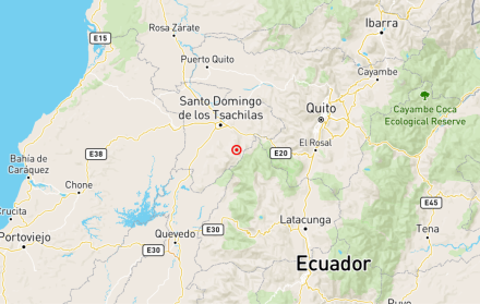 Segundo temblor de este 3 de julio en Ecuador.
