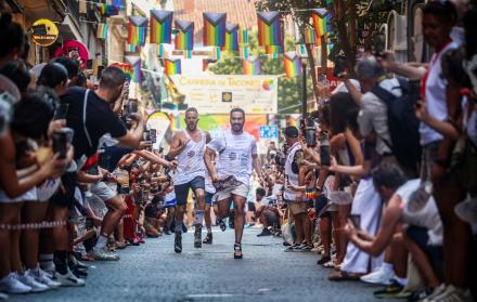 carrera en tacones