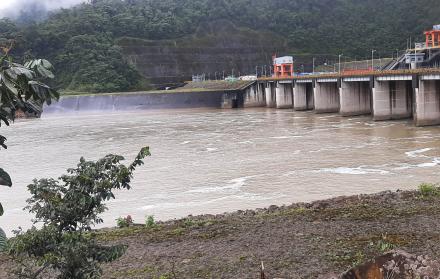 Ministro de energia Roberto Luque dió a conocer sobre el recorrido en en el centro de Captación de la Hidroeléctrica Coca Codo Sinclair, en El Chaco, Napo. 30 de mayo del 2024