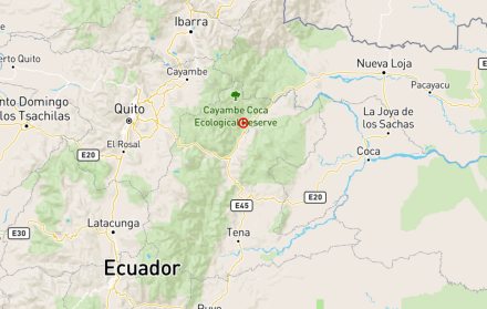Sismo de magnitud 3.3 se registró en el norte de Pichincha, en Ecuador.