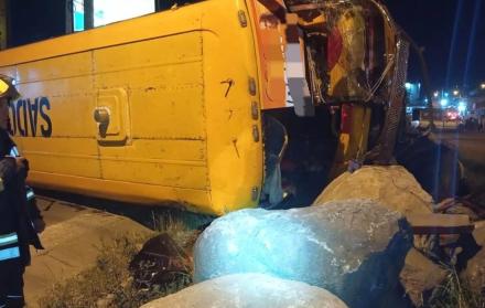 accidente de transito en Cayambe