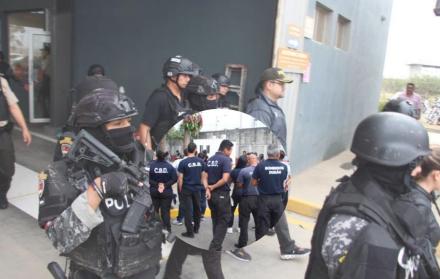 Agencia Tránsito Durán allanamiento Bomberos 7 julio 2025 GM
