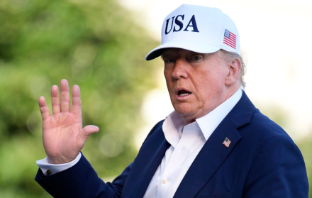 El presidente de Estados Unidos, Donald Trump.