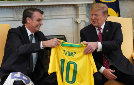 Donald Trump y Jair Bolsonaro mantienen una estrecha afinidad ideológica