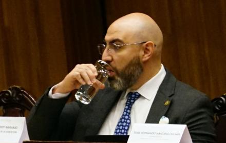 Mario Godoy en la Asamblea