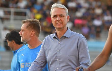 Delfín vs. Liga de Quito, LigaPro 2025, Tiago Nunes