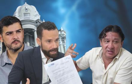 Danny Torres, Aquiles Álvarez, Pablo Pita