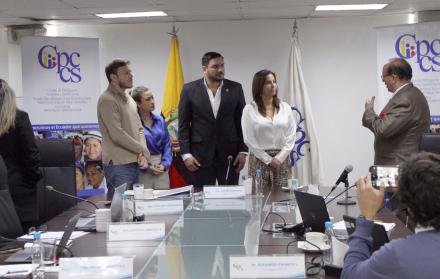 PLENO CPCCS CON LIGA AZUL