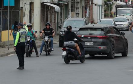 Tránsito en Durán