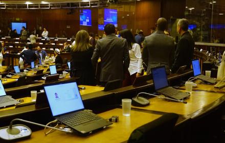 Pleno sin Santiago Díaz