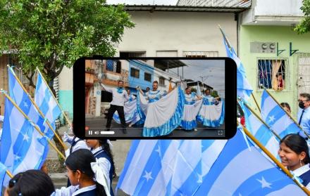 fiestas Guayaquil pregón estudiantil baile folclórico fiestas julianas 1 julio 2025 FF