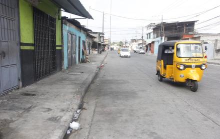 Baleado en el Guasmo Norte