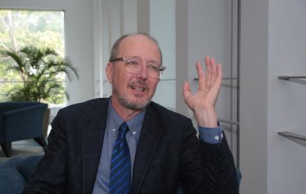 Stephen Potter, embajador de Canadá en Ecuador.