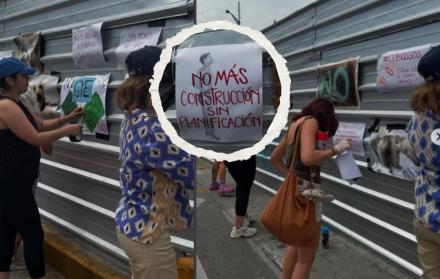 protesta Rescate Animal pasos a desnivel Los Ceibos 13 julio 2025 CORTESÍA