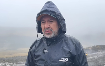 El alcalde de Quito, Pabel Muñoz, informa sobre avances en la emergencia por falta de agua potable