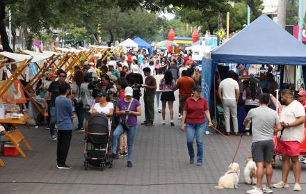 Ruta Urdesa peatonalización avenida Víctor Emilio Estrada 13 julio 2025 FR