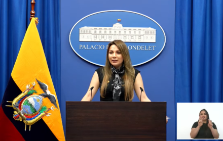 Carolina Jaramillo, portavoz del Gobierno de Daniel Noboa, habló sobre el desabastecimiento del agua en Quito.