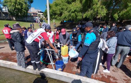 Cortes de agua en el sur de Quito