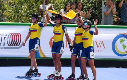 Ecuador patinaje de velocidad