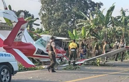 Avioneta en Milagro
