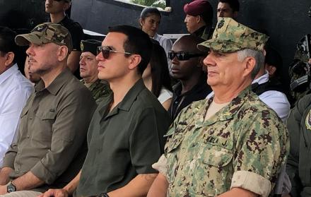 Noboa y alto mando militar