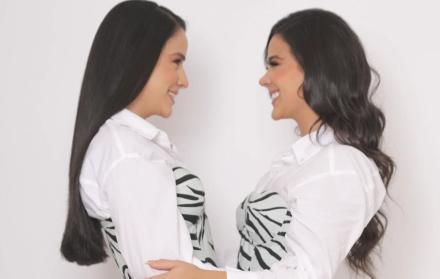 Michela Pincay y su hermana Iesmín