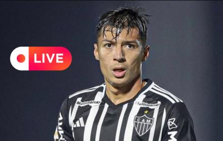 Alan Franco ecuatoriano del Atlético Mineiro.