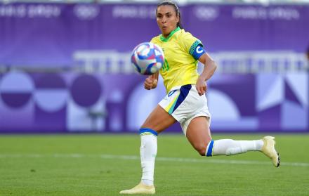 Marta tiene 39 años y es una superdotada en el fútbol femenino.