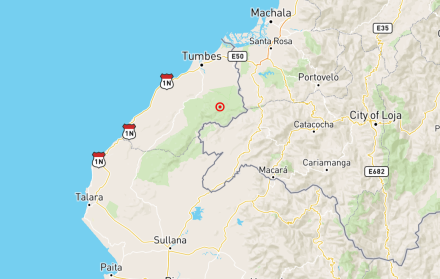 Temblor en Ecuador este viernes 18 de julio.