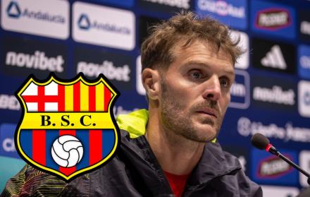 Javier Burrai exgolero de Barcelona SC y su homenaje a Justin Cornejo.