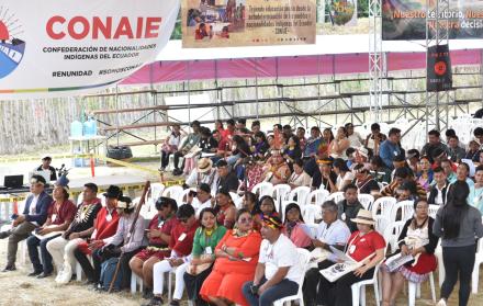 Congreso Conaie plenaria