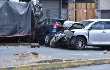Accidente de tránsito Legarda Quito