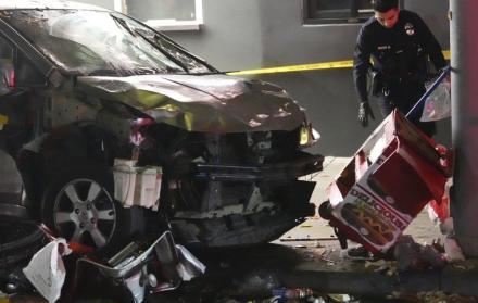 Atropellamiento masivo en Los Ángeles.